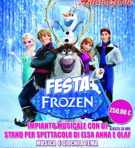 FROZEN PARTY SPETTACOLO